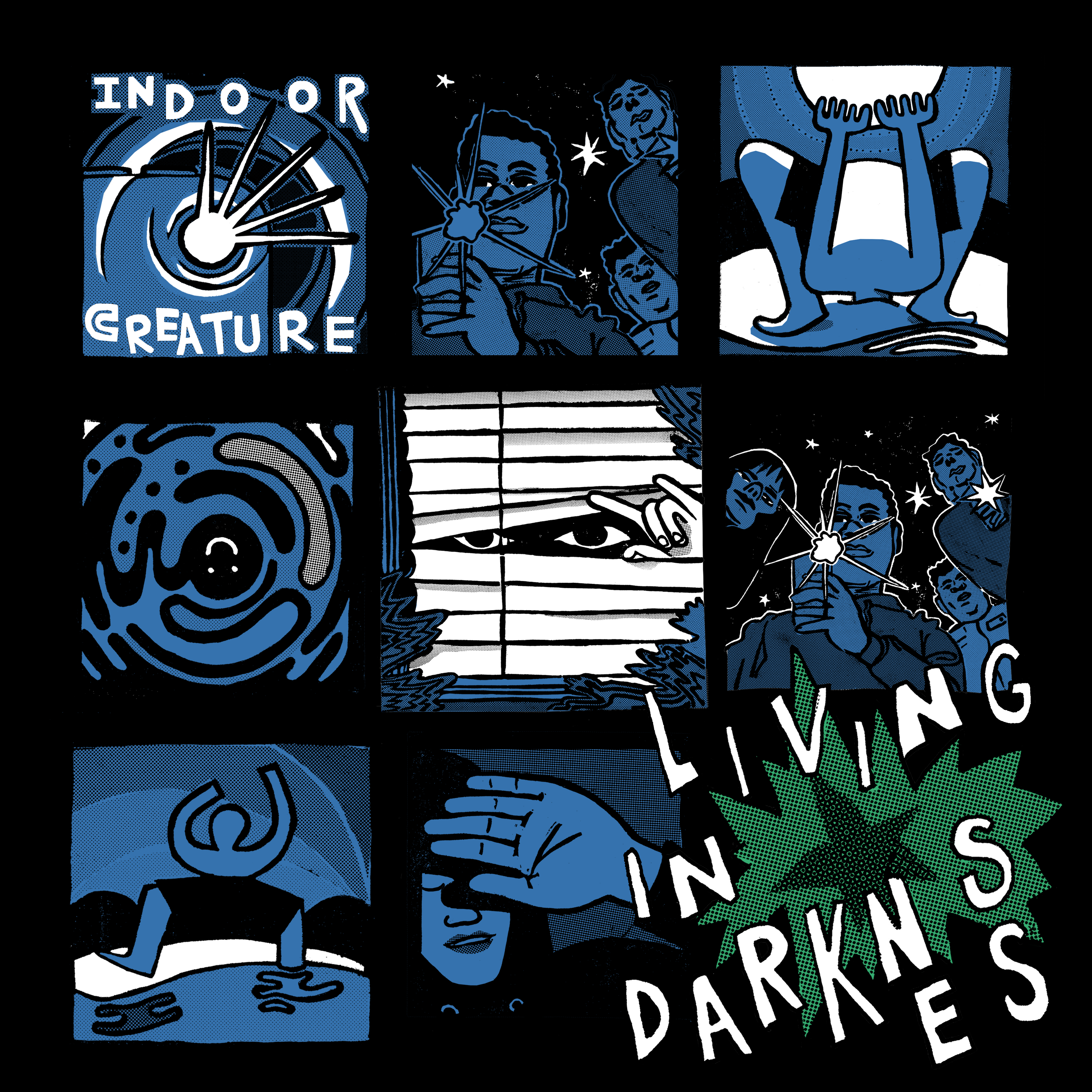 Living in Darkness album cover
